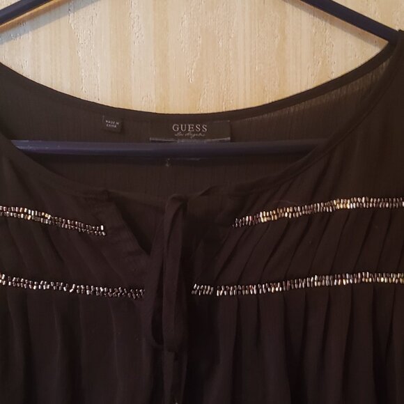 Guess (vintage) Sheer Blouse - Picture 1 of 15